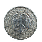 1928-a Germany Weimar Eagle   Oak Tree 5 Reichsmark Scares Silver Coin - Km 56