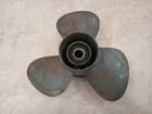 Vintage Brass 3-blade 9 1 2 Inch Boat Propeller Nautical Use Decor 48-32192 A1-9
