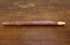 Nash Tavewa Signed Native American Style Wood Love Flute 17    Missing Block