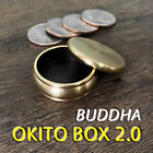 Buddha Okito Box 2 0   Half Dollar Shell Close Up Magic Tricks Illusions Props