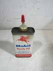 Vintage 1950 s Mobil Handy Oil Car   Home Lubricant Socony Pegasus 4oz 