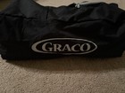 Graco Pack N Play On The Go Playard Bedside Bassinet Travel Crib With Bag