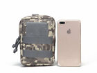 Military Tactical Molle Pouch Waist Belt Phone Pocket Hiking Utility Pack Bag