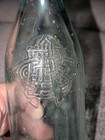 Antique Anheuser Busch A b Monogram Bottle Eagle 1900-1910  Akron Oh  12-1 2 Oz