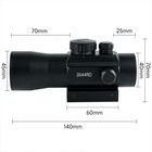 3x44 Tactical Red Green Dot Optics Reflex Sight 3x Magnification Hunting Scope