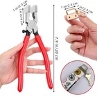 60pcs Key Fob Hardware Set  1 Inch 4 Color Keychain Hardware With Split Ring    