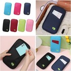 Large Capacity Family Travel Document Organizer Bag Passport Holder Wallet Gifts