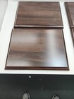 Pack Of 4 Cherry  Finish Blank Wood Plaque 7 X 9 Inch Brand New