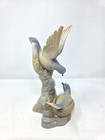 Porcelanas Miquel Requena Spain Porcelain Birds Figurine     8 5  Vintage