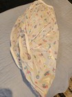 Plastic Diaper Cover White Multicolor Baby Print Elastic Waist Leg Openings