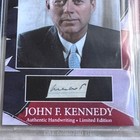 John F  Kennedy Handwritten Word Cut From A Autograph Letter Signed Beckett Bas