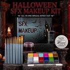 Face Paint Kit Sfx Makeup Special Effects Set Bright Tone