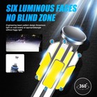 H11 Led Headlight 6000k 2022 2800w 360000lm 6-sides Kit Low Beam Bulb High Power