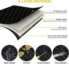 Cubierta De Nieve Para Parabrisas De Coche Protector De 4 Capas Plateado Nueva