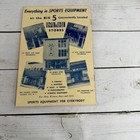 Nearby Fishing 1955 Vtg Nj Pa Fishing Guide M h Sporting Goods Tackle Booklet