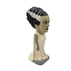 Vintage Esco Universal Monsters Bride Of Frankenstein Chalk Statue Rare