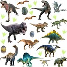 Glow In The Dark Dinosaur Wall Decals Stickers For Kids Bedroom Nursery Decor
