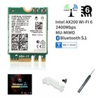 Intel Ax200 Wireless Wifi 6 Card Dual Band 802 11ax Ax200 Wifi Bluetooth Adapter