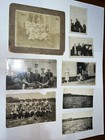 Vintage Baseball Cabinet Photographs Postcards 1914 Baker Team Earlville Rangers