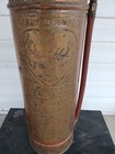 Elkhart Vintage Copper Brass Fire Extinguisher Empty