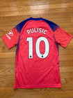 Chelsea Fc Pulisic Jersey Sz  Small Blue Dri Fit 2021 22 Premier League  10