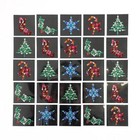 Craftbuddyus 1pc X 2in Xmas Arc  Design Self Adhesive Diamante Rhinestone Gems