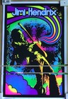 Jimi Hendrix Guitar Solo Gorgeous Blacklight Poster