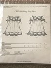 New Chery Williams Heirloom Pattern Childs Wedding Ring Dress Girls Sz 1-6