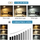 48led Usb Clamp Clip On Flexible Desk Light Bed Reading Table Study Night Lamp