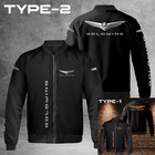 Goldwing Motorcycles Logo Windproof Unisex Bomber Jacket