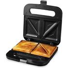 Electric Sandwich Maker  Non-stick Plates  Indicator Lights  New-black Gps401b