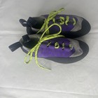 Trax Rubber Evolv - Youth Climbing Shoes - Purple
