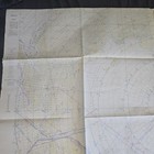 Global Loran Navigation Chart Map Glc-1n 1970 North Pole Dod Air Force 
