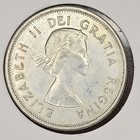 1962 Canada Silver 25 Cents     Elizabeth Ii Caribou     Sharp Au Silver Quarter