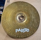 Paiste 17  Rude Crash Ride Cymbal Crash ride 1550 Grams Very Good  