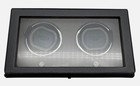 Wolf Men s Black Cub Cover Double Watch Winder