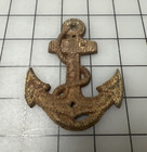 Vintage Solid Brass Anchor Wall Nautical Decoration Boat Decor Marine Ship Mount