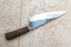 Crude - 8 Inch Premium Asian Carbon Steel Boning Chef Kitchen Knife  Sharp