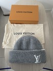 Louis Vuitton- Crush Damoflage Pearls - Beanie - Light Gray