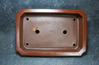 Genuine Japanese Bonsai Pot   yamaaki  With Patina  From Tokoname 
