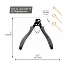 Melzo One Step Looper Tool Pliers Wire Jewellery Craft Plier 1 5 2 25 3 00mm