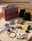 Chakra Bracelets Healing Crystals Set  Crystals And Healing Stones Reiki Ener   