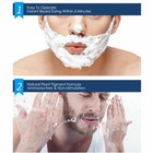 Mokeru Men 2 In1 Beard   Mustache Natural Hair Color Shampoo Permanent Black Dye