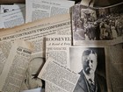 10  Lb Antique Vintage Ephemera Grab Bag Photos Postcards Clippings Maps Music