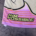 Vtg Y2k Disney Store Kim Possible Beach Bath Towel 30x60    Cotton