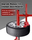 Kijeanis Manual Tire Changer Duck Head Kit For Most Car Tires