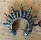 Antique Sterling Silver Gokhru mang Spiked Cuff Bracelets  2pcs 
