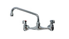 8  Commercial Kitchen Restaurant Faucet  Stainless Steel