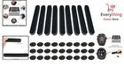 Replacement Helmet Foam Padding Kit Bicycle Cycling Motorcycle Inner Pad Mats
