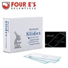 Microscope Slides 50 Pcs Single Concave Glass Blank Ground Edges 25 4mmx76 2mm